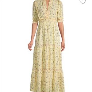 Max Studio Floral Midi Dress